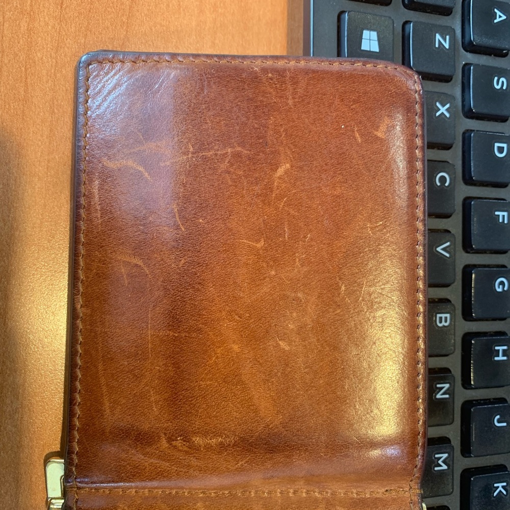 Saint Laurent bill clip wallet
